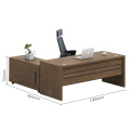 China supply high quality Luxury ceo L shape director table executive office desk modern CEO desk for boss